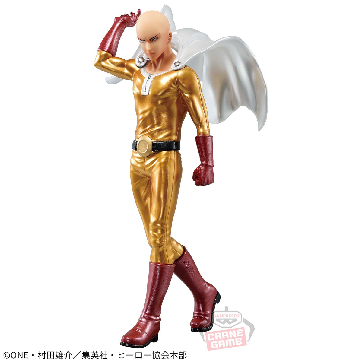 One Punch Man DXF Premium Figure – Saitama Metallic Color